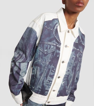 Tattoo denim jacket | Jean Paul Gaultier