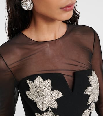 Verziertes Midikleid Ginevra | Rebecca Vallance