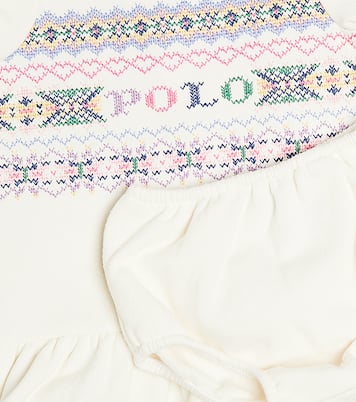 Baby cotton-blend dress and bloomers set | Polo Ralph Lauren Kids