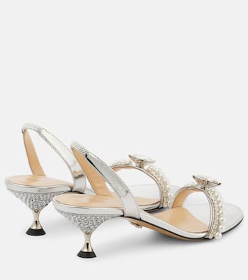 Verzierte Slingback-Sandalen Diamond Of Elizabeth 55  | Mach & Mach