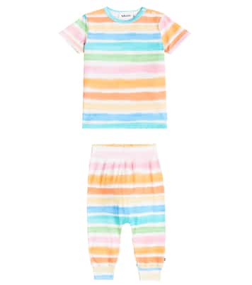 Baby Easy and Sammy striped set  | Molo