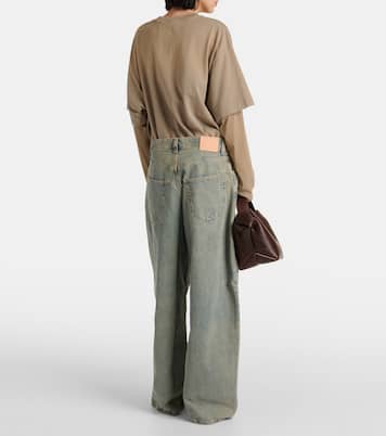 Jeans Delta a gamba larga e vita media | Acne Studios