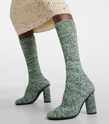 Botas calcetín altas Atomic de punto | Bottega Veneta