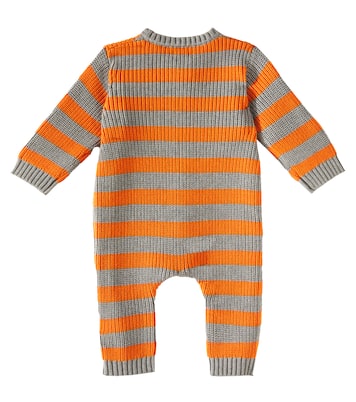 Baby - Tutina Stripes in cotone e lana | Tinycottons