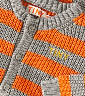 Baby - Tutina Stripes in cotone e lana | Tinycottons