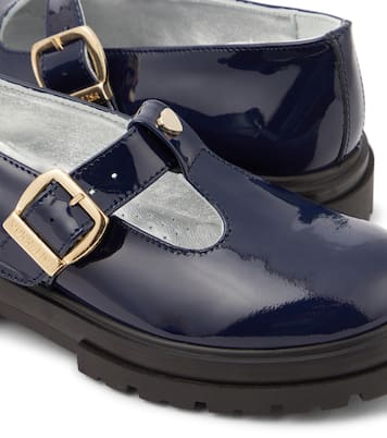 Ballerine T-bar in vernice | Monnalisa