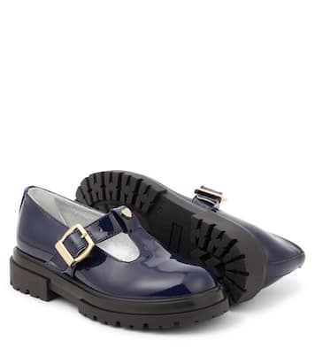 Ballerine T-bar in vernice | Monnalisa