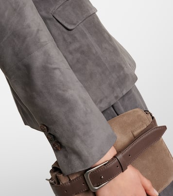 Blazer en daim | Brunello Cucinelli