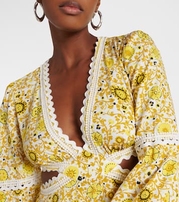 Bedrucktes Minikleid Kimmie aus Twill | Diane von Furstenberg