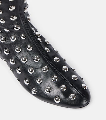 Verzierte Ankle Boots Apollo aus Leder | Khaite