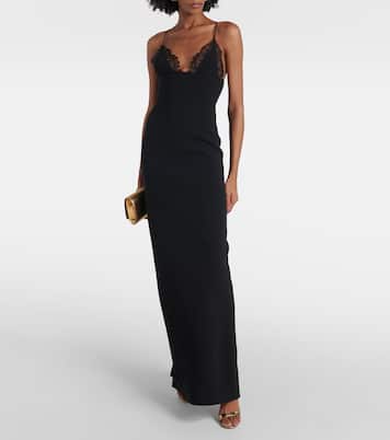 Vestido de fiesta con encaje | David Koma