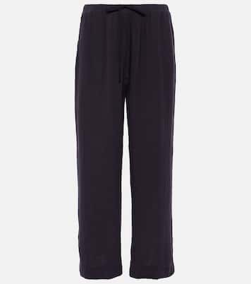Pantaloni a gamba larga Franny in cotone | Velvet