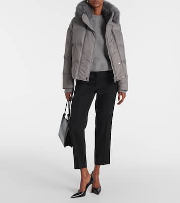 Piumino con shearling | Yves Salomon