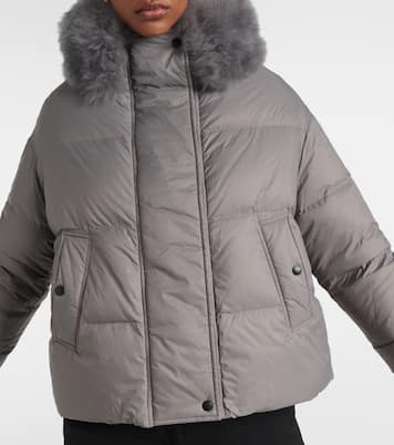 Piumino con shearling | Yves Salomon