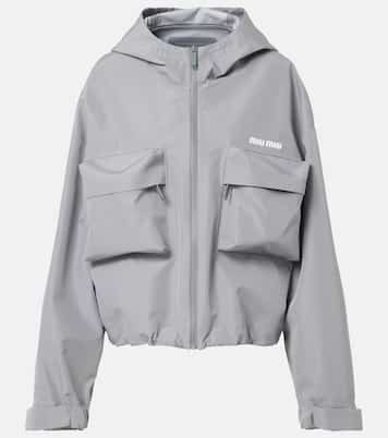 Technical canvas jacket | Miu Miu