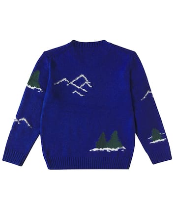 Polo Bear Family cotton and wool sweater | Polo Ralph Lauren Kids