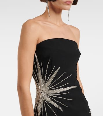 Minikleid Estella mit Kristallen | Rebecca Vallance