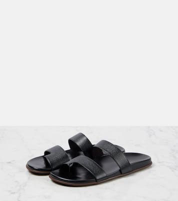 Sandales Hugh en cuir | The Row