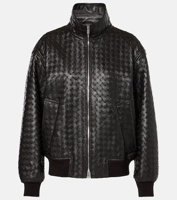 Giacca in pelle Intrecciato | Bottega Veneta