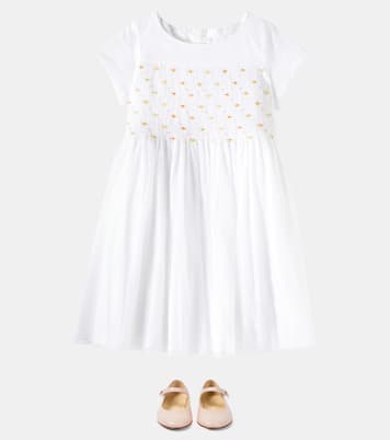 Abito Duchesse in cotone | Bonpoint