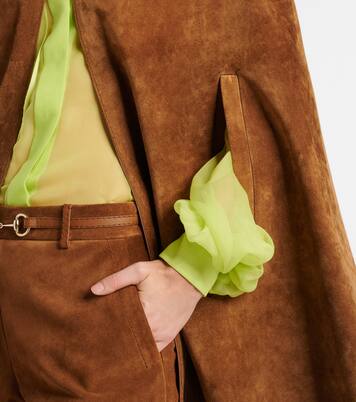 Mantella Horsebit in suede | Gucci