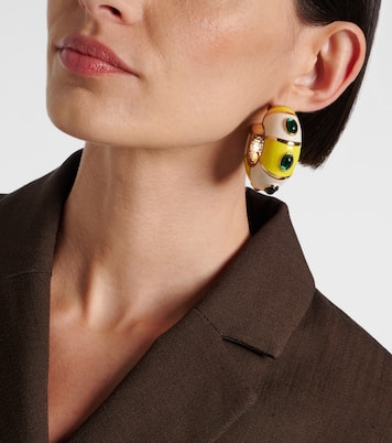 Pendientes de aro Rayures adornados | Jacquemus