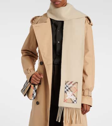 Écharpe en cachemire à logo | Burberry