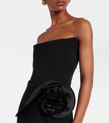 Robe bustier à fleurs | Magda Butrym