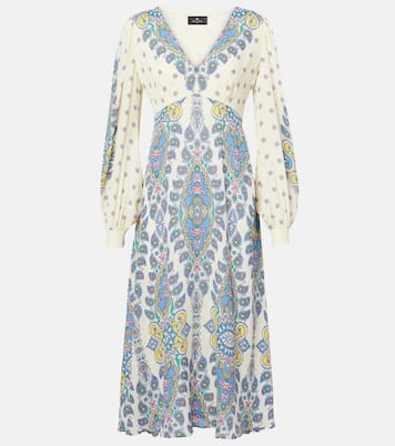 Midikleid aus Crêpe de Chine | Etro