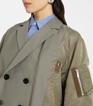 Double-breasted bomber jacket | Sacai