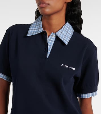 Polo en coton | Miu Miu