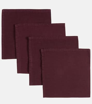 Set of 4 linen napkins | Once Milano