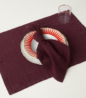 Set of 4 linen napkins | Once Milano