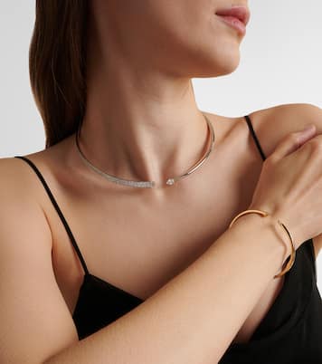 Collana Inner Fire in oro bianco 18kt con diamanti | Bucherer Fine Jewellery