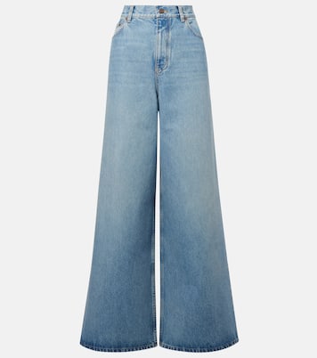 Jeans a gamba larga a vita alta | Chloé