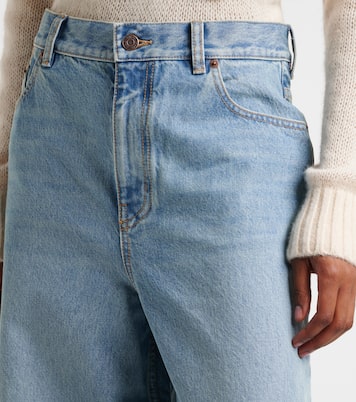 Jeans a gamba larga a vita alta | Chloé