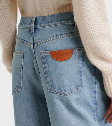 Jeans a gamba larga a vita alta | Chloé