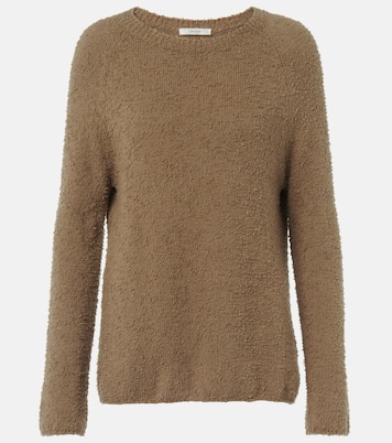 Kathy cotton bouclé sweater | The Row