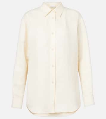 Camisa Ferrara de lino y seda | Gabriela Hearst