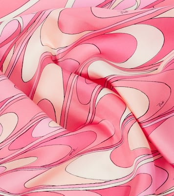 Foulard Onde Iride in twill di seta | Pucci