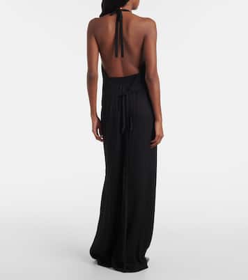 Suez pleated halterneck vest | Joseph