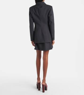 Double-breasted wool blazer | Gucci