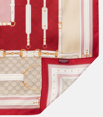 New Majo silk twill scarf | Gucci