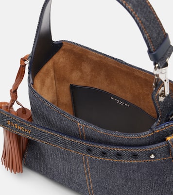 Voyou Mini denim shoulder bag | Givenchy
