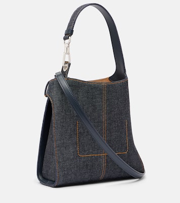 Voyou Mini denim shoulder bag | Givenchy