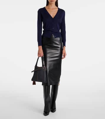 Voyou Mini denim shoulder bag | Givenchy