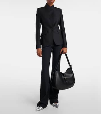 Borsa a spalla T-Bar Medium in pelle | McQueen