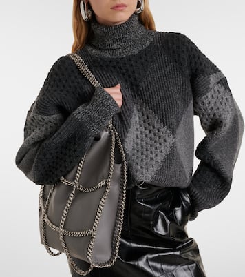 Falabella Small faux leather tote bag | Stella McCartney