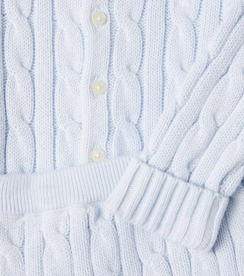 Set aus Cardigan und Hose aus Baumwoll-Strick | Polo Ralph Lauren Kids