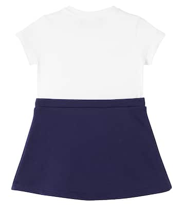 Bébé – Robe Safety Pin en coton | Versace Kids